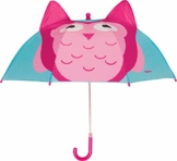 Playshoes Mädchen Printed Umbrella Regenschirm, Türkis (Türkis 15), One size (Herstellergröße: original) - 1