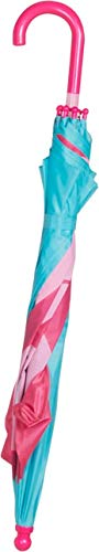 Playshoes Mädchen Printed Umbrella Regenschirm, Türkis (Türkis 15), One size (Herstellergröße: original) - 3
