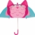 Playshoes Mädchen Printed Umbrella Regenschirm, Türkis (Türkis 15), One size (Herstellergröße: original) - 1