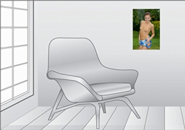 Premium Textil-Leinwand 30 x 45 cm Hoch-Format Gartendusche | Wandbild, HD-Bild auf Keilrahmen, Fertigbild auf hochwertigem Vlies, Leinwanddruck von Andy Bull - 6