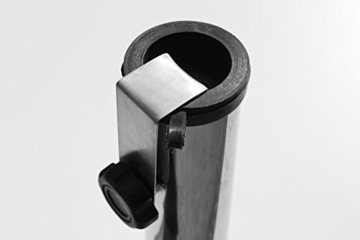 ProKIRA® Sonnen Schirmständer / 25 kg/bis Ø300cm / Granit Balkonschirmständer/eckig (Derzeit leider kein Versand nach Österreich!) - 5