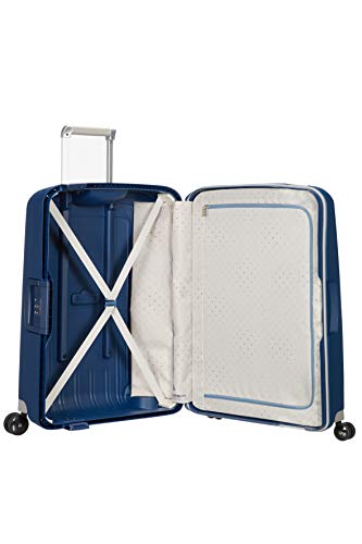 Samsonite S'Cure - Spinner M Koffer, 69 cm, 79 L, Blau (Dark Blue) - 6