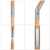 Sekey® Sonnenschirm 300 cm Holz-Sonnenschirm Marktschirm Gartenschirm Terrassenschirm Taupe Rund UV50+ - 3