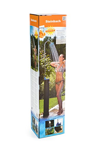Steinbach Speedshower Solardusche, PVC-Tank 20 l Inhalt, 217 cm Höhe, schwarz, 049010 - 2