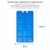 ToCi 4er Set Kühlakku mit je 200 ml | 4 Blaue Kühlelemente für die Kühltasche oder Kühlbox - 2