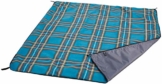 Uquip Große Picknickdecke Scotty XXL aus Polar-Fleece kariert (240 x 200cm) - 1