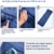 Volador Selbstaufblasbare Isomatte, Handpresse Aufblasbare Ultralight Isomatten Camping Schlafmatte, wasserdichte Feuchtigkeitsbeständige Campingmatratze, Luftmatratze kompakte für Outdoor Dunkelblau - 2