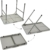AMANKA Campingtisch 75x50cm - Klapptisch Beistelltisch Falttisch leicht stabil - 2