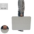 AMANKA Campingtisch 75x50cm - Klapptisch Beistelltisch Falttisch leicht stabil - 3