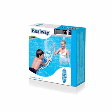 Bestway aufblasbares Surfboard Stars and Flowers, 114 x 46 cm, sortiert - 6