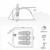Climecare Kuppelzelt 2-3-4 Personen, Zelte 3 Jahreszeiten Kuppelzelt Outdoor Campingzelt Iglu-Zelt,doppelschichtig Wasserdichtes, 210x210x135cm - 5