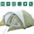 Climecare Kuppelzelt 2-3-4 Personen, Zelte 3 Jahreszeiten Kuppelzelt Outdoor Campingzelt Iglu-Zelt,doppelschichtig Wasserdichtes, 210x210x135cm - 1