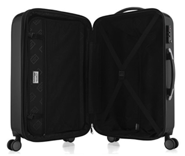 HAUPTSTADTKOFFER - Alex - 2er Kofferset Hartschale glänzend, mittelgrosser Koffer 65 cm + Handgepäck 55 cm, 74 + 42 Liter, TSA - 5