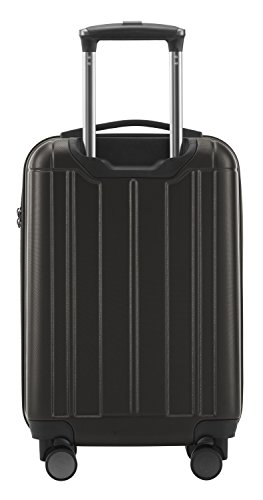 HAUPTSTADTKOFFER - Kotti Matt - Handgepäck Hartschalen-Trolley Bordgepäck Kabinentrolley Erweiterbar, TSA, Doppelrollen, 56 cm, 37 Liter, Graphite - 2