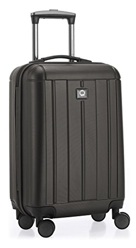 HAUPTSTADTKOFFER - Kotti Matt - Handgepäck Hartschalen-Trolley Bordgepäck Kabinentrolley Erweiterbar, TSA, Doppelrollen, 56 cm, 37 Liter, Graphite - 9