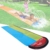 Hete-supply Hinterhof Wasserrutsche für Kinder Erwachsene, Gartenrennen Doppel Wasserrutschen Matte, aufblasbares Surfbrett, Sommerspray Wasserspielzeug, Outdoor Grass Game - 7
