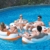 infactory Wassersessel: Aufblasbares 2-Personen-Wassersofa mit Becherhaltern (Wassercouch) - 2