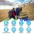 Karvipark Isomatte Selbstaufblasend mit Kopfkissen, Ultraleichte Luftmatratze Camping Leicht Kleines Packmaß, Schlafmatte Wasserdicht für Camping, Outdoor, Reise, Wandern, Strand (Gelb grün) - 3