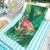 Microfaser Strandtuch, Leicht und Kompakt Stranddecke - 30 x 57