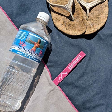 Mikrofaser Handtuch Set - Microfaser Handtücher für Sauna, Fitness, Sport I Strandtuch, Sporthandtuch I 1x XXL(200x90cm) I Hellblau - 6