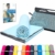 Mikrofaser Handtuch Set - Microfaser Handtücher für Sauna, Fitness, Sport I Strandtuch, Sporthandtuch I 1x XXL(200x90cm) I Hellblau - 1
