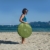 outdoorer Wurf-Strandmuschel Zack II grün - als Pop up Strandmuschel selbstaufbauend, UV 60 Sonnenschutz, Windschutz, großes Strandzelt - 4