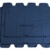 QUICK STAR Ersatzdach Gartenschaukel Universal PASSEND von 110x170cm bis 145x200cm Hollywoodschaukel 3 Sitzer UV 50 Ersatz Bezug Sonnendach Schaukel Blau - 6