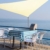 TedGem Sonnensegel, Sonnensegel Dreieckig Sonnensegel Wasserdicht, Sonnenschutz Balkon Hergestellt aus hochwertigem Polyester mit UV Schutz, 160 g / m2. für Garten/Balkon/Terrasse (3x3x3M) - 4