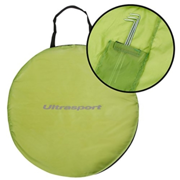 Ultrasport Unisex Pop up Wurfzelt Strandmuschel/Strandzelt, Verschiedene Ausführungen, Wind und Sichtschutz, Sichtschutzzelt, Wind & Sichtschutz, Outdoor Schutz, Grün, 110cm x 130cm x 150cm - 3