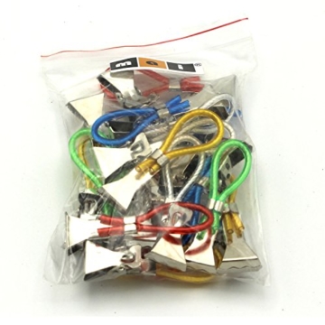 20 Stück mai® Handtuch-Clips mit Schlaufe - farbig - 3