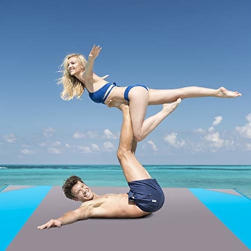 AMZOON 215 x 215 cm XXL Picknickdecke Wasserdicht Stranddecke Decke Für Ausflüge Beach Strandmatte - 5