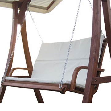 ASS Design Bank aus Holz Lärche für Hollywoodschaukel 2-Sitzer KUREDO (ohne Gestell!!!) von - 1