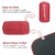 Bessport Camping Decke,Stranddecke wasserdichte, Sandabweisende Campingdecke, Warm Outdoor Picknickdecke Fleece 200 x 145 cm - für Camping, Outdoor, Picknicks, Reise, Terrasse und Heimnutzung (Red) - 6