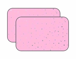 BLANCHO BEDDING EIN Paar Sommer Auto Gardinen Sonnenschutz Magnetic Type Doppelsonnenschirme, Rosa - 1