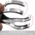 Coideal 10 Stück Edelstahl Strand Handtuch Clips Große hängende Stöpsel Windbeständig für schwere Kleidung (11 cm) - 4
