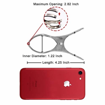 Coideal 10 Stück Edelstahl Strand Handtuch Clips Große hängende Stöpsel Windbeständig für schwere Kleidung (11 cm) - 5