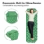Deeplee Isomatte Camping, Ultraleichte Luftmatratze Schlafmatte Eingebaute Presspumpe, Aufblasbare Isomatte kompakte für Outdoor,wasserdichte für Wandern,Backpacking,Camping,Strand(Grün) - 7