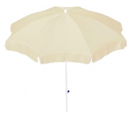 Dehner Gute Wahl Sonnenschirm Saturn, Ø 200 cm, Höhe 180 cm, Polyester, beige - 1