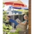 Dehner Gute Wahl Sonnenschirm Saturn, Ø 200 cm, Höhe 180 cm, Polyester, blau - 2