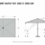 Doppler EXPERT Auto Tilt – Rechteckiger Sonnenschirm für Balkon oder Terrasse – Knickbar – ca. 300x200 cm – Anthrazit - 2
