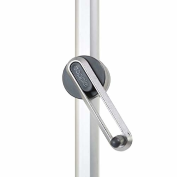 Doppler EXPERT Auto Tilt – Rechteckiger Sonnenschirm für Balkon oder Terrasse – Knickbar – ca. 300x200 cm – Anthrazit - 5
