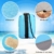 EKKONG Picknickdecke, Wasserdicht Stranddecke 213x275 cm Ultraleicht & kompakt Strandmatte Sandfrei Ground Sheet Tarp mit 4 Pfosten und Tasche für den Strand, Camping, Piknicke und Wanderungen - 3