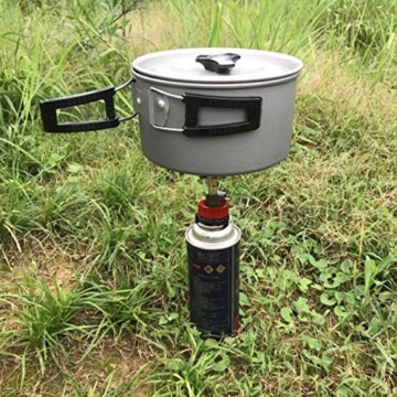 Gaskartuschen adapter Campingkocher Adapter Outdoor Gas Gasflaschenadapter Weisung Düsenanschluss für Campingkocher Brenner Herd-Anschluss, Outdoor Campingkocher Anschluss Gas Flasche Adapter 3 Stück - 3