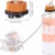 Gaskartuschen adapter Campingkocher Adapter Outdoor Gas Gasflaschenadapter Weisung Düsenanschluss für Campingkocher Brenner Herd-Anschluss, Outdoor Campingkocher Anschluss Gas Flasche Adapter 3 Stück - 6