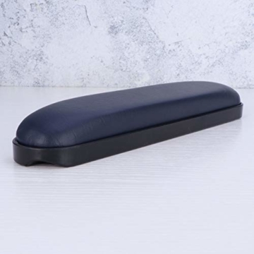 HEALLILY 2er Rollstuhl Armlehnenpolsterbezüge Leder Stuhl gepolsterte Armpolster - 27 x 5 x 3 cm - 3