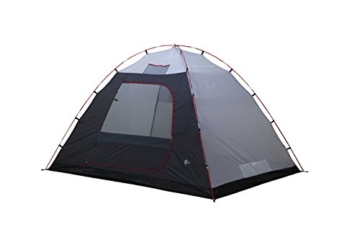 High Peak Kuppelzelt Tessin 5, Campingzelt mit Vorbau, 2 Eingänge, Familien-Zelt für 5 Personen, extra hoher Eingang, doppelwandig, 3.000 mm wasserdicht, Ventilationssystem, Moskitoschutz - 6