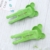 IMIKEYA 4 Stück Kunststoff Cartoon Frosch Form Clips Strand Handtuch Klammern Kleidung Steppdecke Klammern Jumbo Größe (grün) - 7