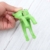 IMIKEYA 4 Stück Kunststoff Cartoon Frosch Form Clips Strand Handtuch Klammern Kleidung Steppdecke Klammern Jumbo Größe (grün) - 8