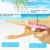 KBNIAN 2 Stück Strandtuchklammern Eiscreme Strandtuch Clips Kunststoff Strandtuch Handtuchclips Mehrzweck Handtuchklammern, für Strandtücher, Badetücher, Handtuch, Teppiche, Kleidung - 2