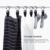 LegendTech 20 Stück Handtuch Clips Handtücher Geschirrtücher Aufhängen Handtuchclips Clips Klammer Haken Wäscheklammer Wäsche Klammer Klammerhaken Hosenbügel Stiefelklammer Sockenklammer, Schwarz - 6
